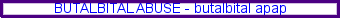 butalbital asa caff codeine, butalbital erowid